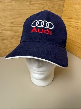 Audi driver’s cap in navy blue w/ embroidered logo